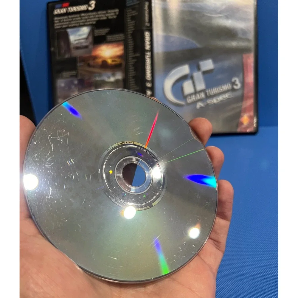 Gran Turismo 3 A-spec Sony PlayStation 2 PS2 Black Label Racing Game CIB
